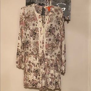 C&V (Chelsea and Violet) Patterned Romper